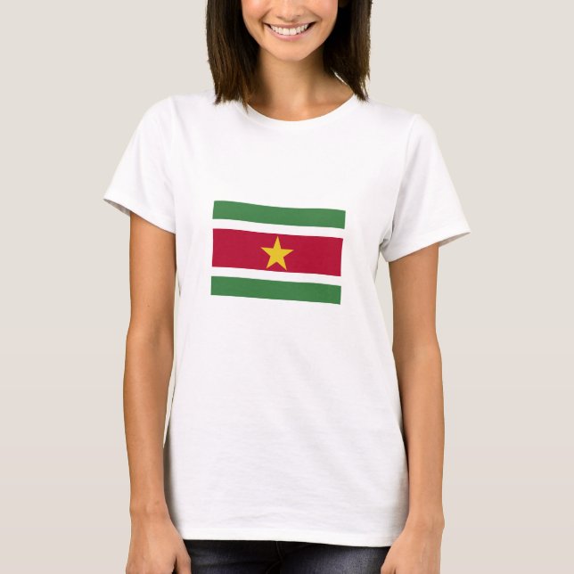 Suriname Flag T-Shirt (Front)