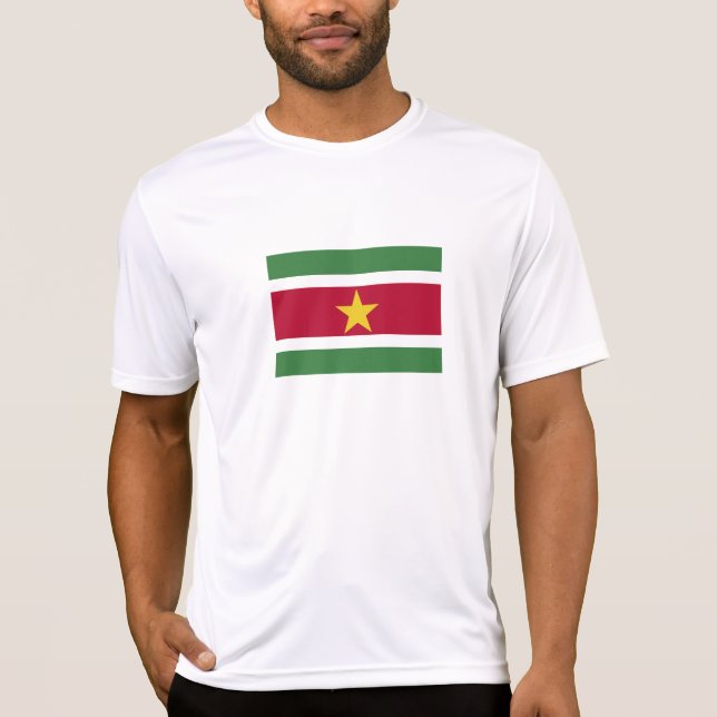 Suriname Flag T-Shirt (Front)