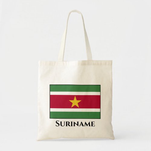 Suriname Flag Tote Bag