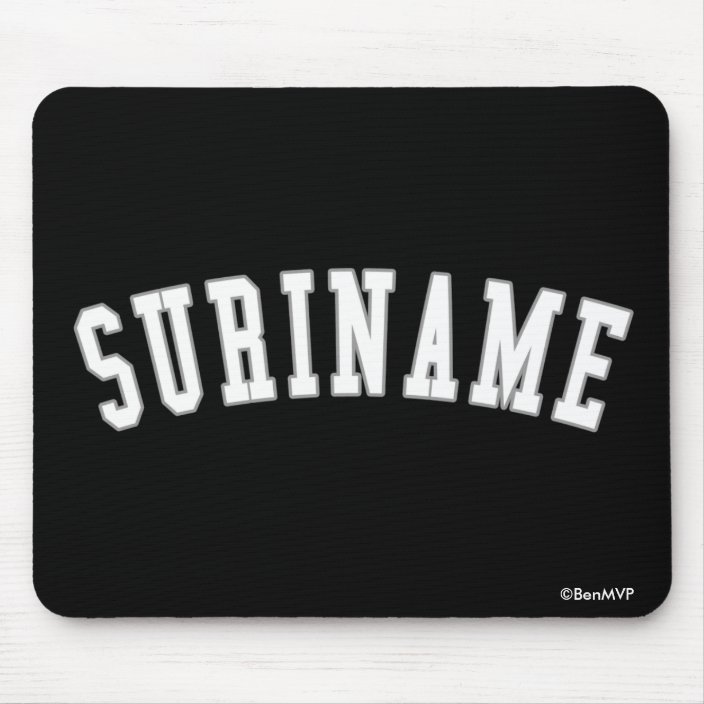 Suriname Mouse Pad