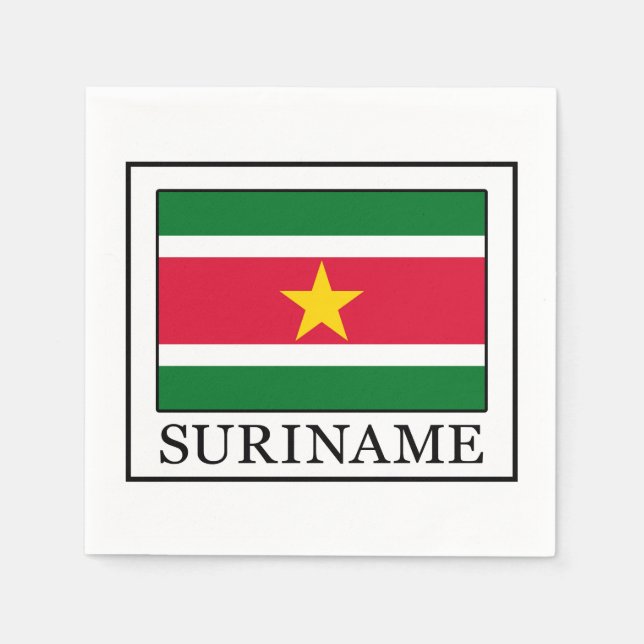 Suriname Napkins (Front)