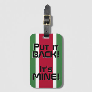 Suriname National Flag Funny Patriotic Luggage Tag