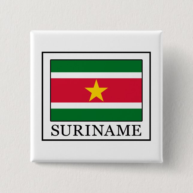 Suriname Pinback Button (Front)