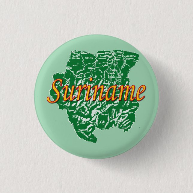 Suriname Pinback Button (Front)