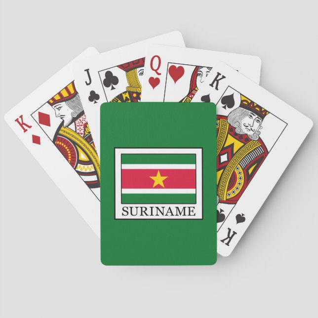 Suriname Poker Cards (Back)