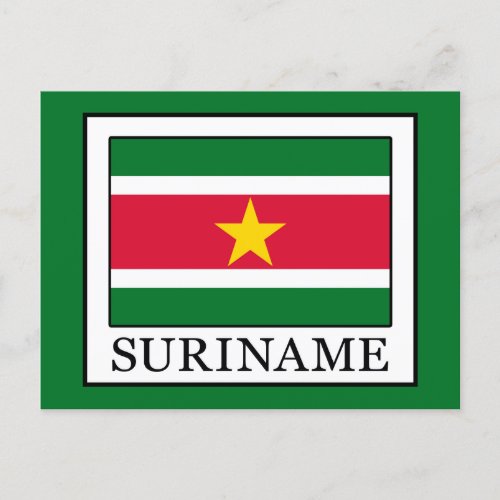 Suriname Postcard