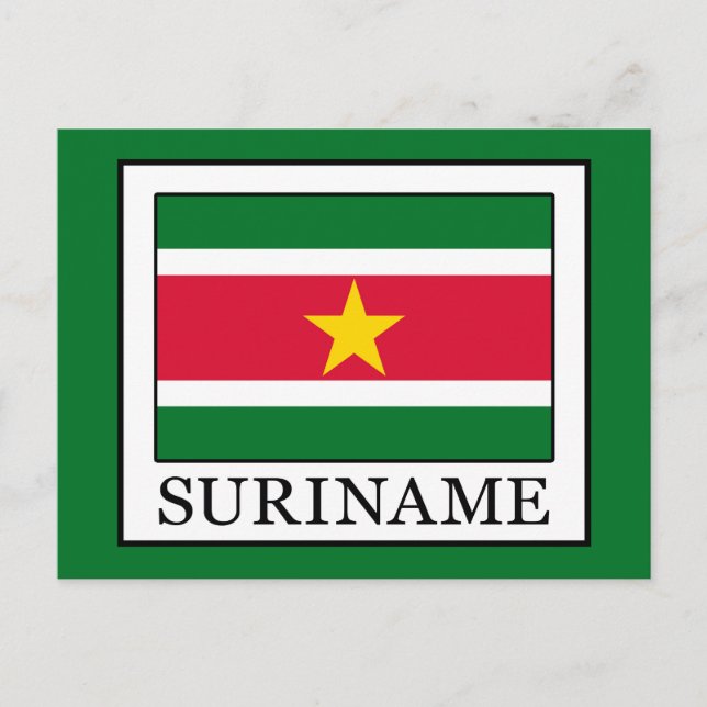 Suriname Postcard (Front)