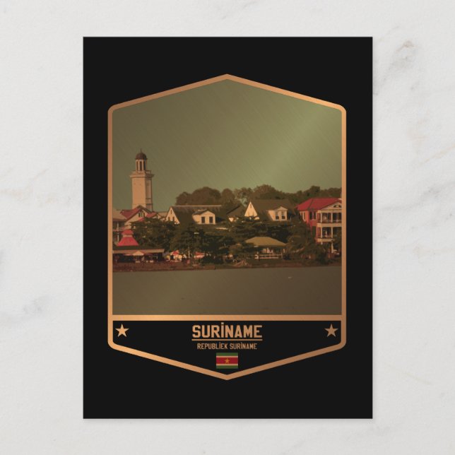 Suriname Postcard (Front)