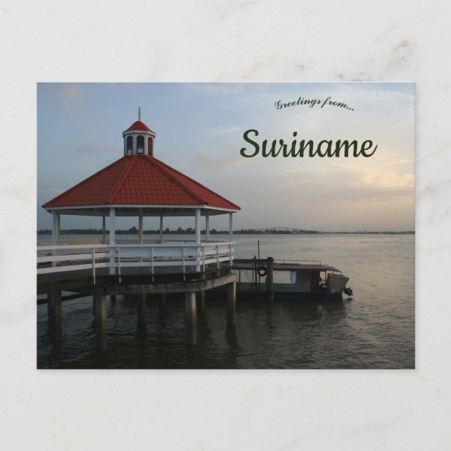 Suriname River Suriname Postcard (Front)