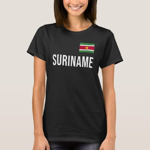 Suriname Women Men Kids Suriname Flag Souvenir T_Shirt