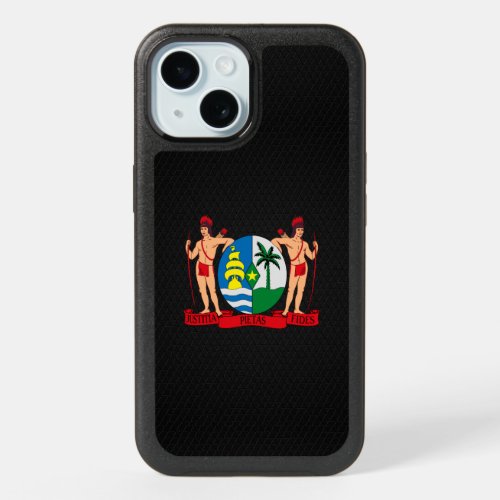 Surinamese coat of arms uncommon iPhone case