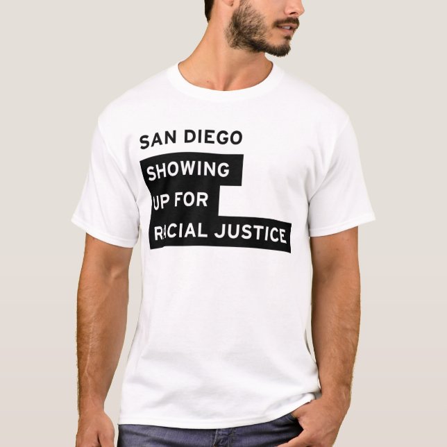 SURJ San Diego Logo Wear T-Shirt (Front)