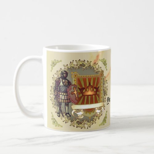 Surname Family Crest Shield Coffee Mug