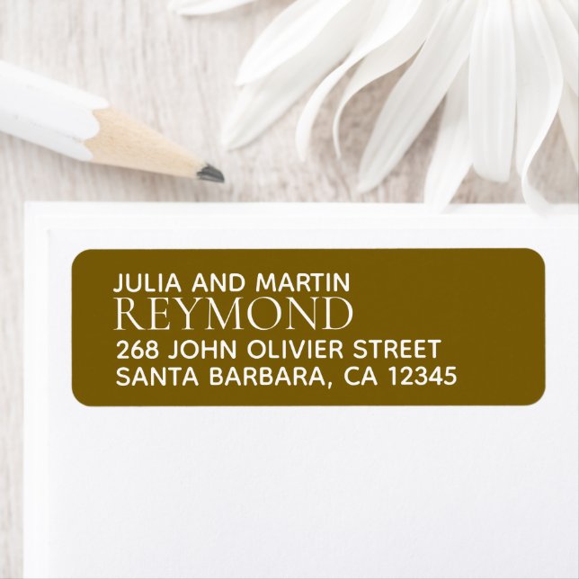 Surname + Names with Home Address Label (Insitu)