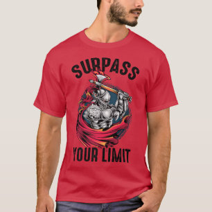 Surpass Your Limit Anime Ninjas Manga Samurais T-Shirt