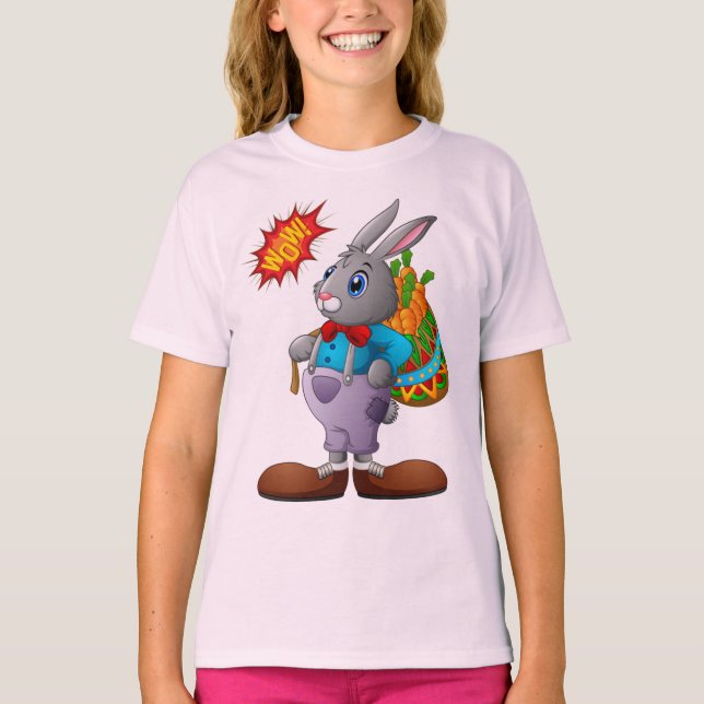 Surpirse  Bunny  T-Shirt (Front)