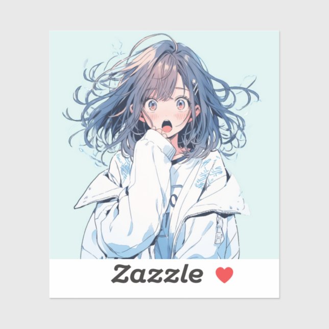 Surprise | 東京娘 GenerartiveAI シール Sticker (Sheet)