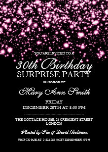 surprise 30th birthday invitations zazzle