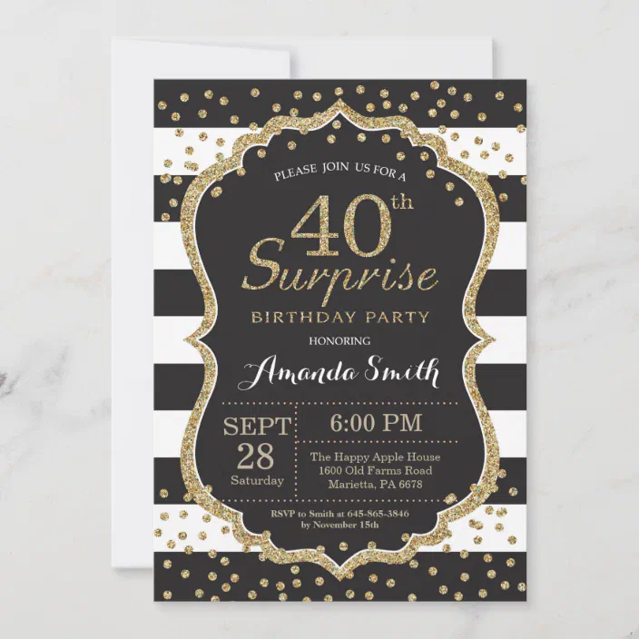 Gold Confetti White and Gold Glitter Editable Invitations Cheers to 40 Template Gold Glitter invitation Adult 40th Birthday Invitation Gold Confetti White and Gold Glitter Editable Invitations Cheers to 40 Template Gold Glitter invitation Adult 40th Birthday Invitation