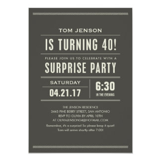 Fun Birthday Party Invitations Templates Ideas Funny 40th
