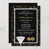 Surprise 60th Birthday Party Invitation (Front/Back)
