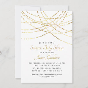 Surprise Baby Shower Gender Neutral Invitation