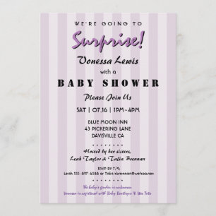 Surprise Baby Shower Gender Neutral Invitation
