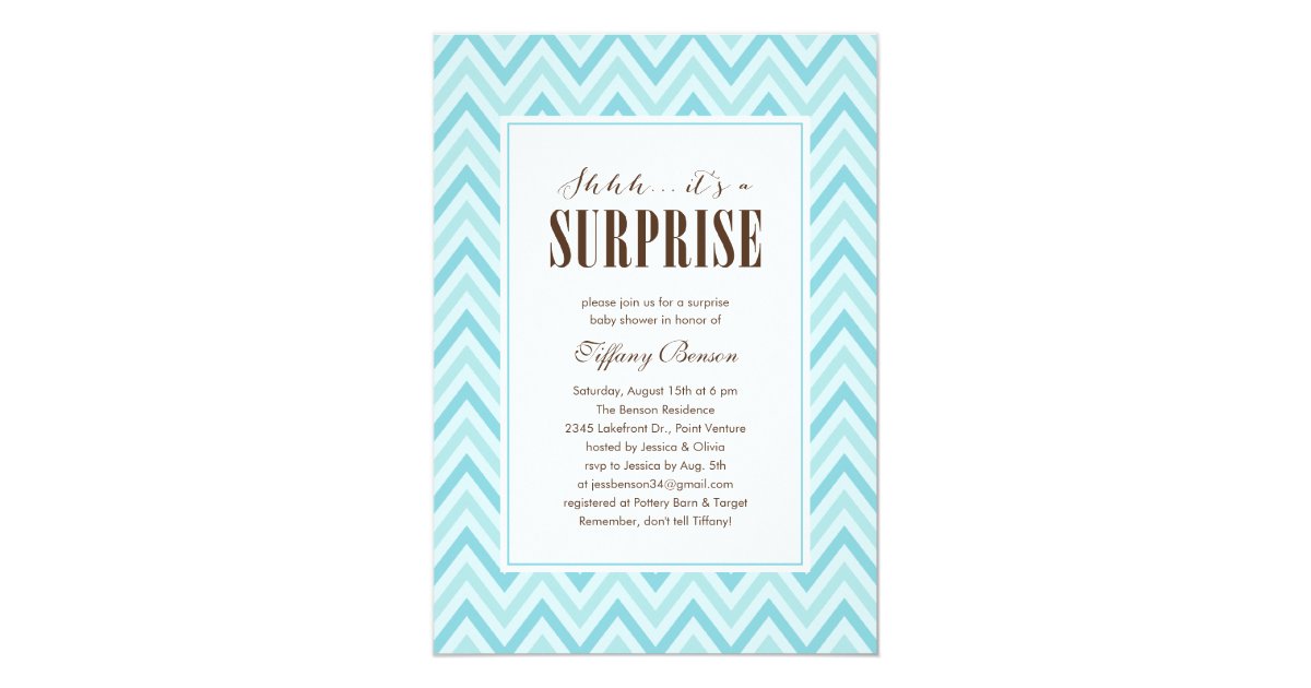 Surprise Baby Shower Invitations 3