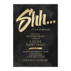 Surprise Birthday Black Gold