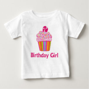 Surprise Birthday Cupcake Baby T-Shirt