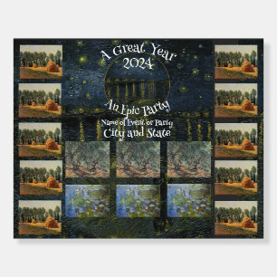 Surprise Birthday Festival Block 2024 Party Foam Board