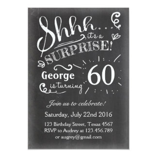 surprise birthday invitation