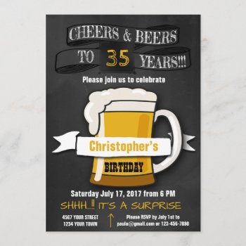 Surprise Birthday Invitation For Any Age Surpris by NellysPrint at Zazzle