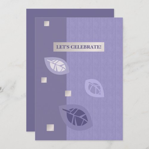 Surprise Birthday Party Custom Flat Invitations