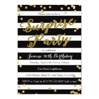 Surprise Birthday Party Invitation