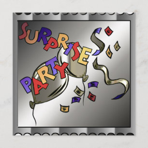 Surprise Birthday Party Invitations