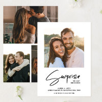 Surprise Black & White 4 Photo Engagement