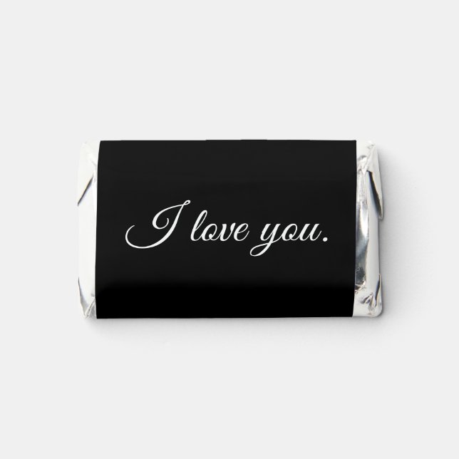 Surprise Black & White Proposal Hershey's Miniatures (Front)