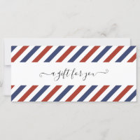 Surprise Boarding Pass Airplane Gift Ticket