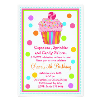 Cupcake Party Invitations 10