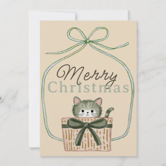 Surprise cat Christmas Announcement