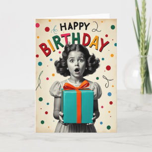 Surprise Child Birthday Card