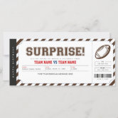 Printable Basketball Game Ticket Birthday Gift Template Party 