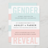 Surprise Gender Reveal Baby Shower Invitation (Front/Back)