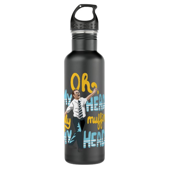 Surprise Gift Brooklyn Nine Halloween Holiday Stainless Steel Water Bottle (Front)