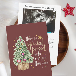 Surprise Holiday Pregnancy Announcement Message