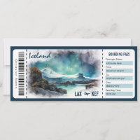 Surprise Iceland Boarding Pass Gift Certificate In