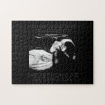Surprise I'm Pregnant Secret Message Solid Black Jigsaw Puzzle<br><div class="desc">A fun pregnancy announcement on a mostly solid black jigsaw puzzle with custom personalized text so you can make one for grandparents, aunts, uncles... or even your husband or boyfriend to announce that you are pregnant! Use your own sonogram photo or keep the example photo. Colors can also be edited...</div>