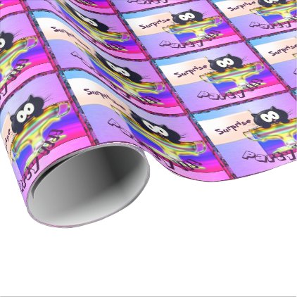 Surprise Kitty Wrapping Paper