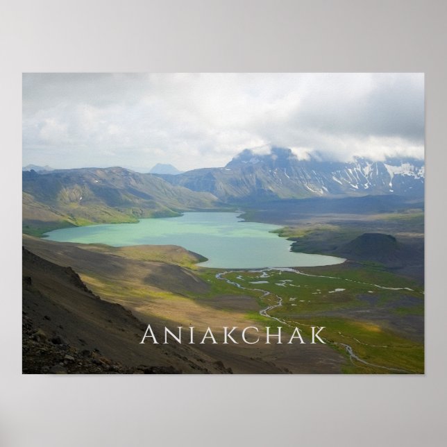 Surprise Lake, Aniakchak NMP, Alaska Poster (Front)